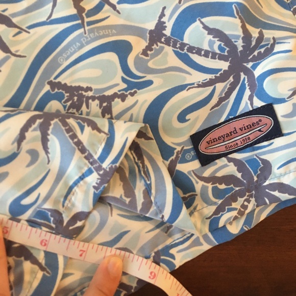 Men’s Vineyard Vines Swim Trunks Blue Size M - Picture 5 of 6